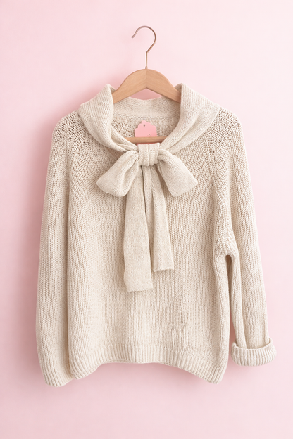 Jersecito ivory bow