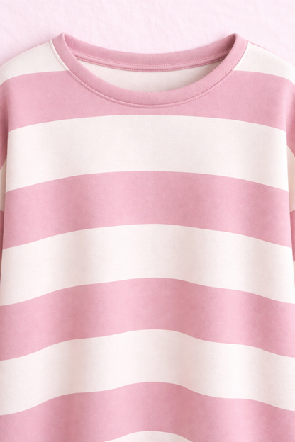Sudadera rayas tank