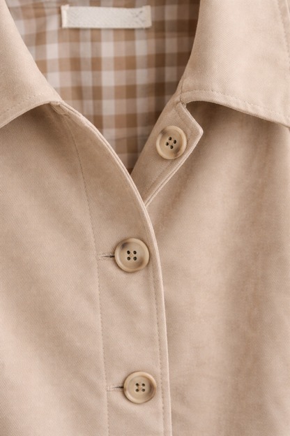 Cazadora beige twice